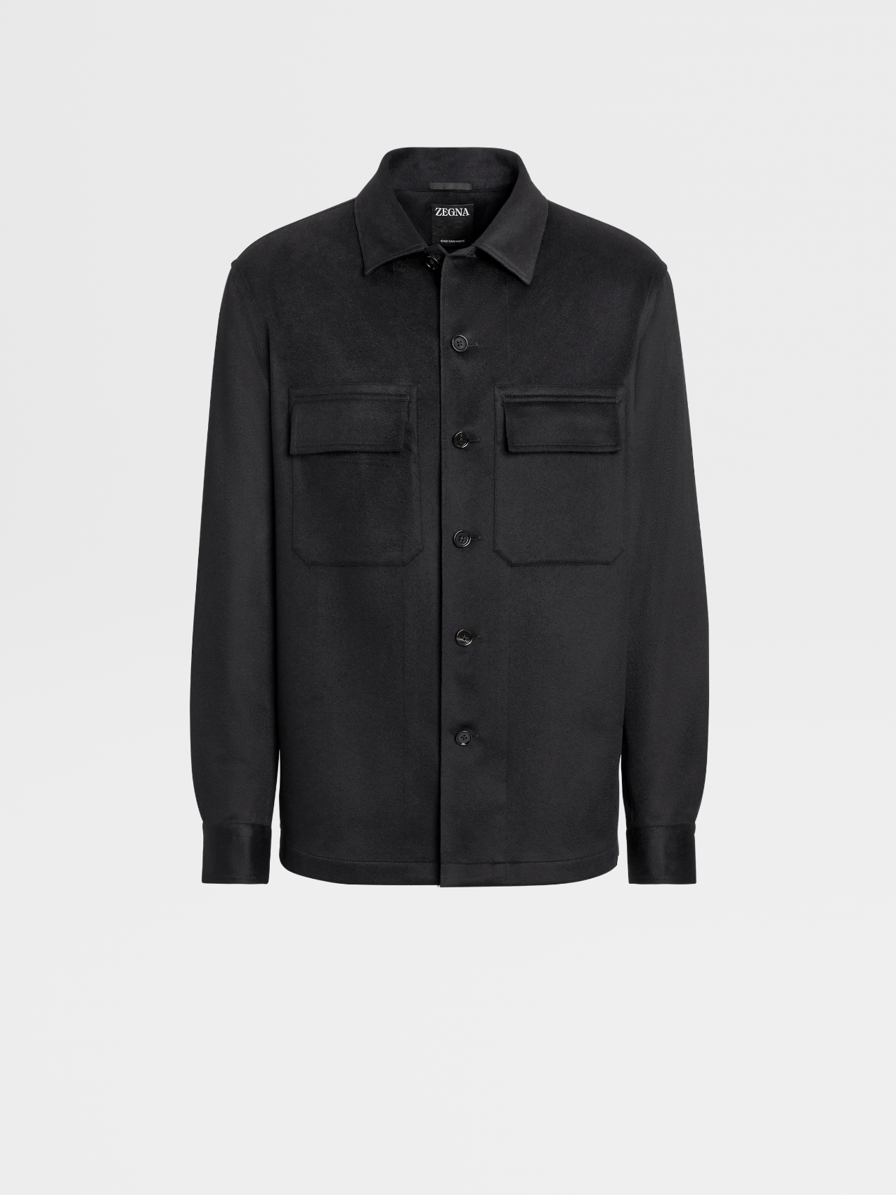 Black Oasi Cashmere Overshirt